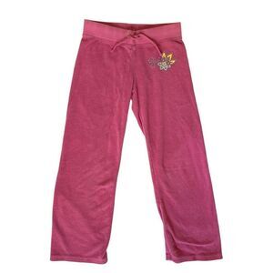 Girl’s Juicy Couture Velour Pants, Sz:7